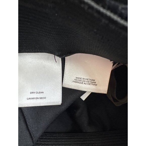 Kasper Black Velvet Womens Pants size 2X Plus Stretch Pull-On New $99 - Picture 5 of 8